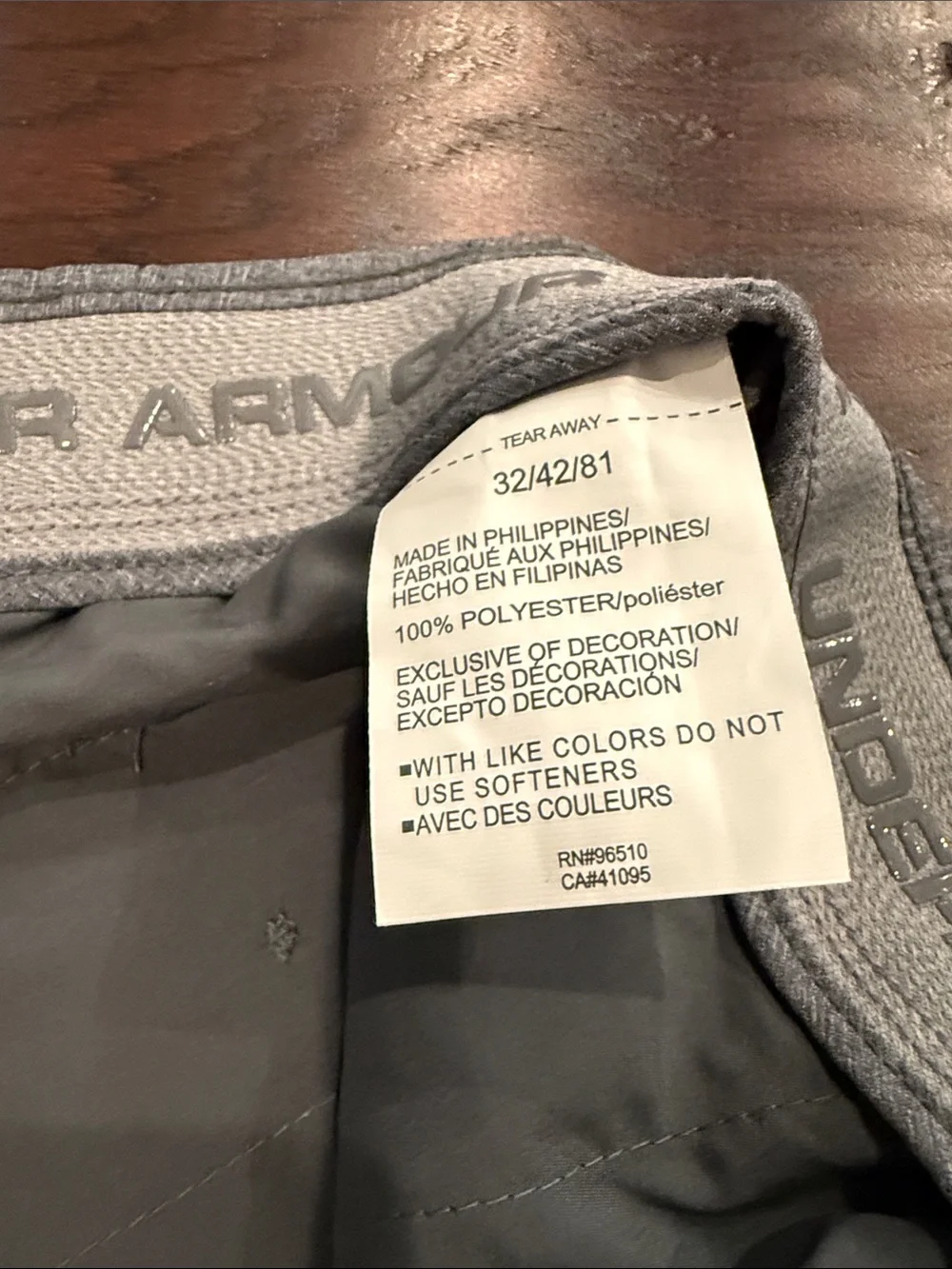 Under Armour classic heather